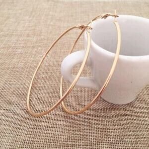 60mm Round Hoop Earrings